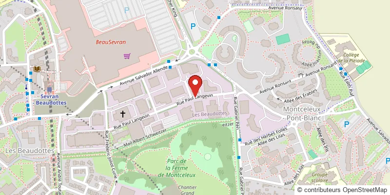 Plan d'accès : 2-4 rue Paul Langevin, 93270 SEVRAN